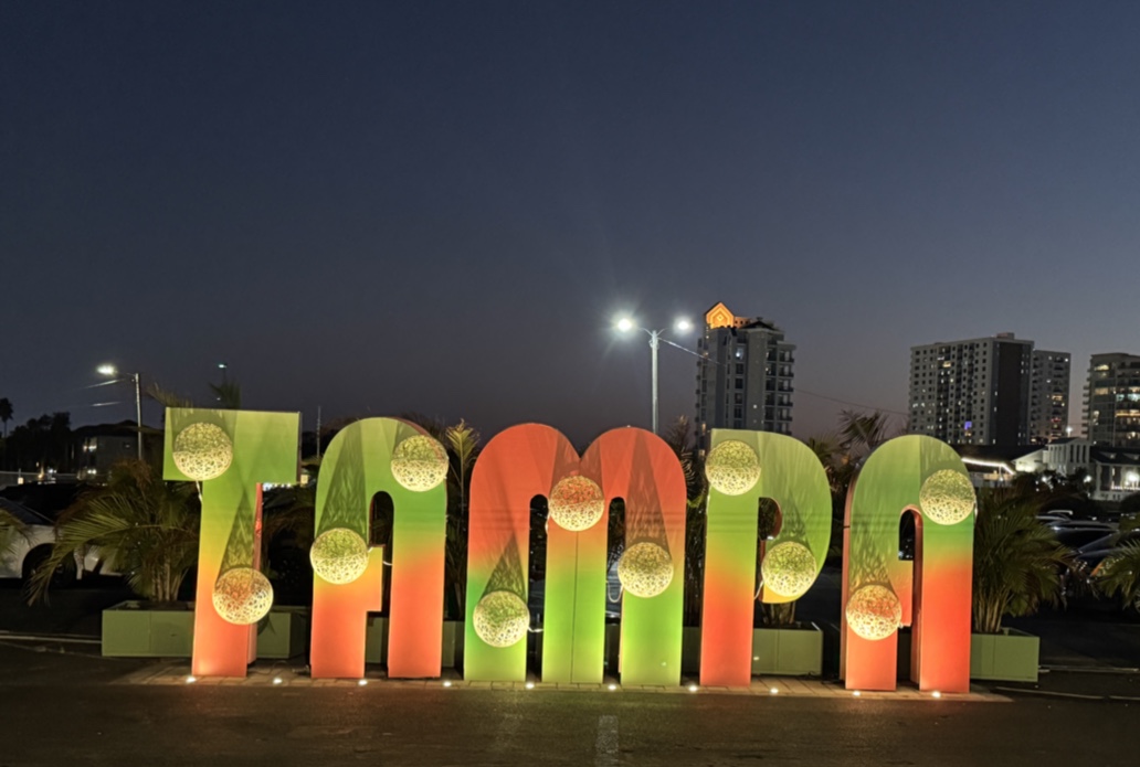 Tampa Big Letters